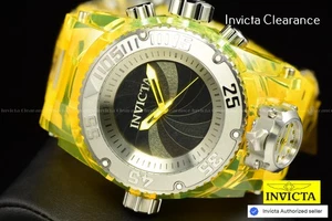 Invicta Bolt Bolt Zeus Magnum SHUTTER Chronograph Quartz Silver Dial Men's Watch - Picture 1 of 24