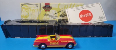 Dinky Coca Cola 1953 Chevrolet Corvette Convertible CCV06/B Matchbox in Box COA - Image 1 of 4