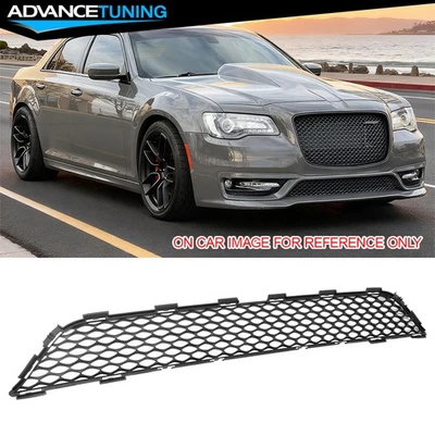 Нижняя решетка радиатора для переднего бампера для Chrysler 300 седана SRT 15–23 годов выпуска матовая черная - Изображение 1 из 4
