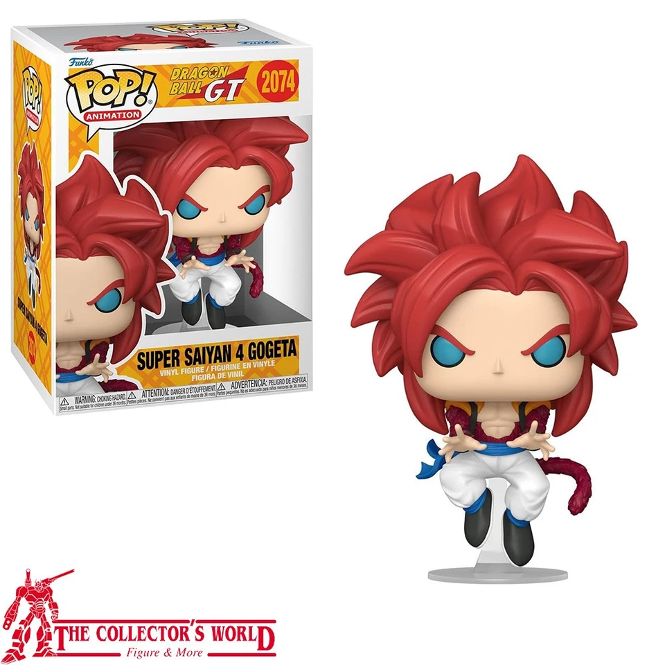 Funko Pop Dragon Ball Gt Gogeta Super Saiyan 4 2074 9 CM Figura Vinyl Legit - Imagen 1 de 1