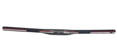 Manillar plano de fibra de carbono ligero para bicicleta de montaña MTB FSA K-Force 31,8 mm x 600 mm Foto 1 de 4