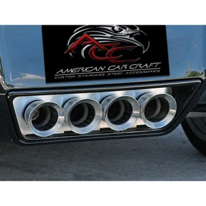 ACC Exhaust Filler Plate fits 14-19 Corvette Z06/GS w/NPP D Mode Exhaust-Brushed - Picture 1 of 6