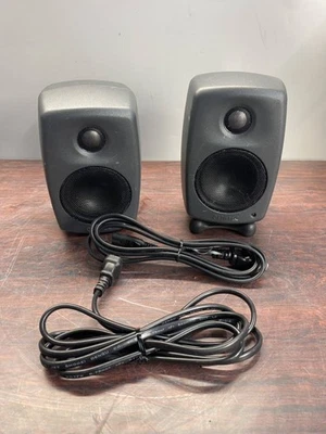 Genelec 8010A Powered Monitor Speaker Pair Set Tested Used Japan - Image 1 of 4