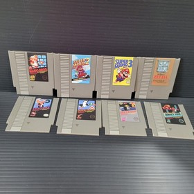 Nintendo NES Games Coaster Set 8 Mario Bros  Metroid Zelda Duck Hunt Donkey Kong