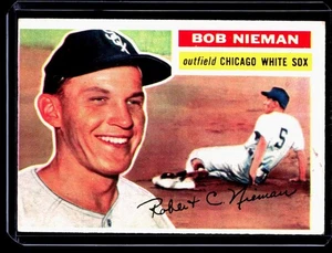 1956 Topps Bob Nieman Chicago White Sox #267 SET BREAK - Picture 1 of 2