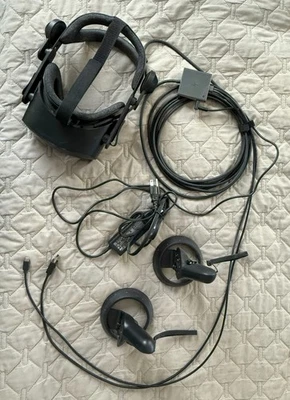 Fone de Ouvido de Realidade Virtual HP Reverb G2 M16921-001 com Controles e Caixa Original - Imagem 1 de 4