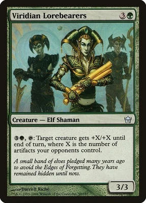 (4x) VIRIDIAN LOREBEARERS - Fifth Dawn – MTG Magic the Gathering Card - Uncommon - Image 1 of 4