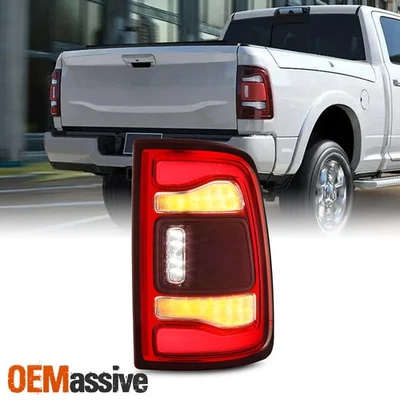 For 19-24 Ram 2500 3500 LED Red Bezel Tail Light Right w/o Blind Spot Detection - Image 1 of 4