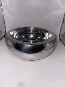 Cuenco de inmersión de aleación Nambe 5009 5,5 pulgadas -2009, excelente brillo, reflectante, decoración sólida - Imagen 1 de 4