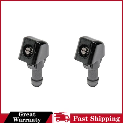 2x Front Windshield Washer Nozzle for Chevrolet Equinox 2005~2009 - Image 1 of 4