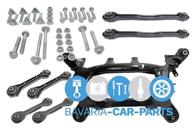 BMW  E90 E91 E87 E92  Hinterachsträger + Schrauben + Lenker 6783714 - Bild 1 von 4