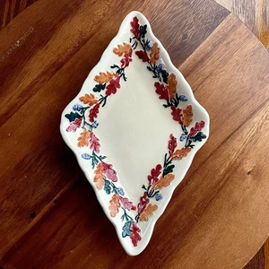 *RARE* Mason's Oak Cream Serving Dish - Multicolor - Fall Colors -English China - Picture 1 of 3