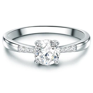 Trilani Damen Ring Sterling Silber Zirkonia