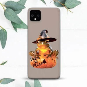 Halloween Witchy Frog Pumpkin Case For Google Pixel 2 3 3a 4 4a 5 6 7 8 XL - Picture 1 of 1