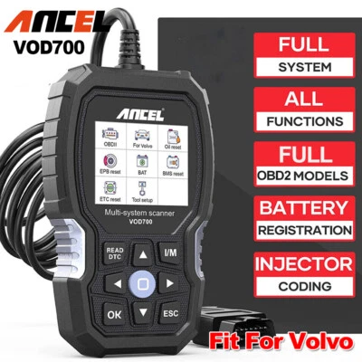 ANCEL VOD700 Profi KFZ Diagnosegerät OBD2 Auto All System Scanner fit für Volvo - Bild 1 von 4