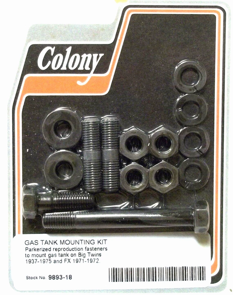 KIT DE MONTAJE EN TANQUE DE GAS HARLEY KNUCKLEHEAD PANHEAD UL Foto 1 de 1