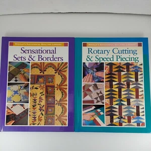 Sensational Sets & Borders + Rotary Cutting & Speed Piecing Rodale Quilting HC - Picture 1 of 12