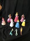 Disney Pvc Princesses/Characters. Lot Of 8 Plus 2 Papos Princesses/Cake Toppers