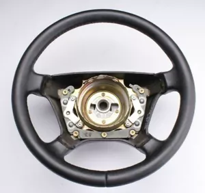 Lenkrad Lederlenkrad Mercedes W210 W202 W120 W124 NEU LEDERBEZUG Neu Beziehen - Bild 1 von 3