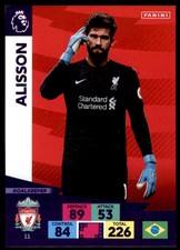 Panini Adrenalyn XL Premier League 2020/21 - Alisson Becker (Liverpool) No. 11