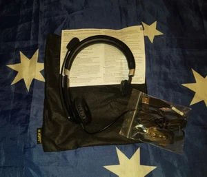 Jabra UC Voice 550 MS Microsoft Team Black Headset Microphone - Picture 1 of 2