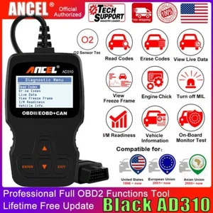 Mercedes Benz OBDII OBD2 Car Fault Code Service Reader Reset Scanner AD310 Tool - Picture 1 of 11