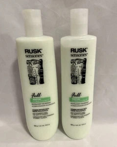 2 Bottles Rusk Sensories Bodifing Conditioner Green Tea & Alfalfa Volumizing - Picture 1 of 1