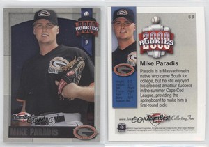 2000 Team Best Rookies Silver Foil Mike Paradis #63