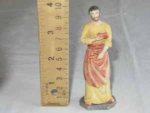 Saint Joseph The Worker - Patron Saint of The Church Figure ~4" Tall Resin - Picture 1 of 8