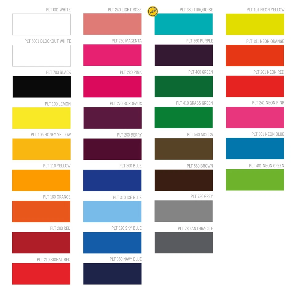 POLI-TAPE TUBITHERM - Flockfolie / Bügelfolie / Textilfolie - 1 Blatt DIN A4 - Bild 1 von 1