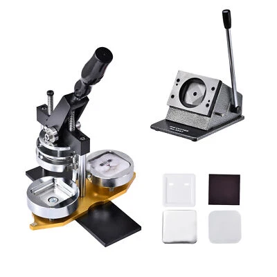 Magnet Maker Machine 2X2In Fridge Magnet Badge Maker Kit 100/200pcs Materials - Image 1 of 4