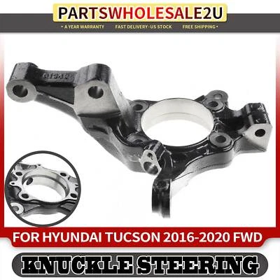 Front Left Steering Knuckle with ABS for Hyundai Tucson 2016 2017 2018-2020 FWD - Imagem 1 de 4
