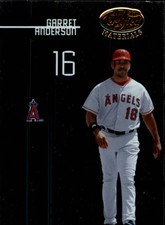 2005 Leaf Certified Materials Baseball Card #44 Garret Anderson