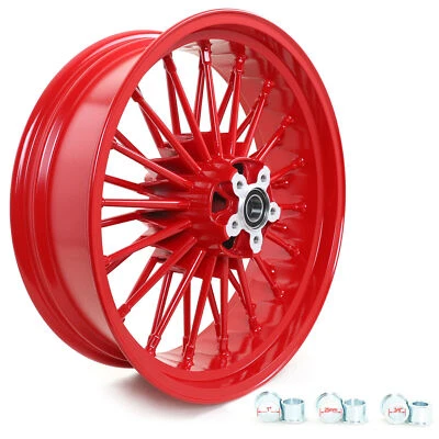 18" 5.5" 36 Fat Spoke Rear Cast Wheel Rim for Harley Dyna FXDL FXDB FXDWG FXDF Foto 1 de 4