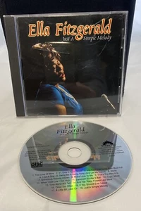 Vintage 2000 Ella Fitzgerald CD Just A Simple Melody 18 Songs - Picture 1 of 5