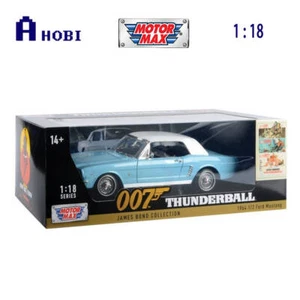 Motormax 1:18 1964 1/2 Ford Mustang techo rígido James Bond película modelo diecast - Imagen 1 de 1