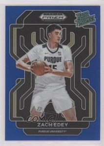 2022-23 Panini Prizm Draft Picks Rated Prospect Blue /199 Zach Edey #RP-ZED