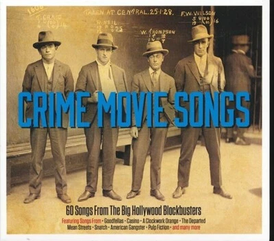 CRIME MOVIE SONGS 3CD *NEW*  Ray Charles Muddy Waters Dean Martin Dave Brubeck Foto 1 de 2