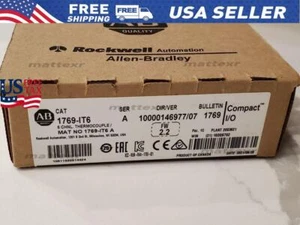 Nuevo módulo de entrada de termopar/mV CompactLogix AB 1769-IT6 SER A sellado de fábrica - Imagen 1 de 4