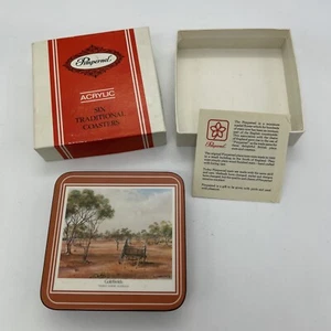 Posavasos traseros de corcho Australian Outback Pimpernel ruedas de colección aire acondicionado como nuevos - Imagen 1 de 15