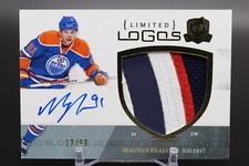 2010-11 Upper Deck The Cup Limited Logos LL-MP Magnus Paajarvi 17/50 Oilers!!