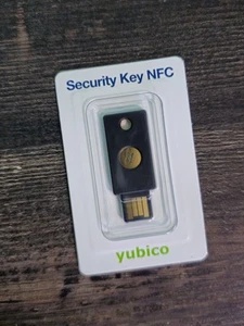 Yubico Security Key NFC – Multi-Factor Authentication, OATH MFA USB-A NFC - Photo 1/4