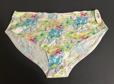 VICTORIA'S SECRET TROPICAL INCREÍBLE VINTAGE RARO BIKINI BRAGAS GRANDES ¡NUEVO CON ETIQUETAS! Foto 1 de 4