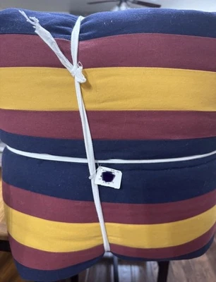 NWOT PB Pottery Barn Teen Harry Potter Hogwarts Striped Quilt Game Day KING - Image 1 of 3