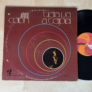 Johnny Colón – Tierra Va A Temblar - Latin Salsa Cotique XCS-1082  OG 1975 US LP - Picture 1 of 9