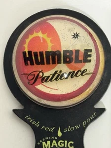 Vintage Early Magic Hat Brewing Humble Patience Handmade Tap Handle Beer Vermont - Picture 1 of 6