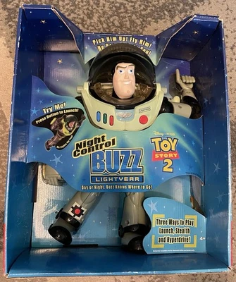 Figura de colección Mattel Toy Story 2 Night Control Buzz Lightyear 2000 nueva en caja nueva en caja Foto 1 de 4