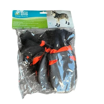 XL Guardian Gear Dog Boots Reflective Paw Safety Non-Slip Soles Water Resistant - Image 1 of 4