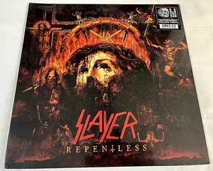 SLAYER - Repentless Transparenty Yellow Color Vinyl LP Nuclear Blast SEALED New - Picture 1 of 7
