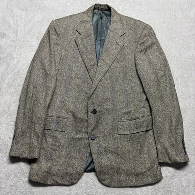 Blazer de Colección Polo Ralph Lauren Espiga Cabeza de Uñas Para Hombres 40R Lana Abrigo Deportivo EE. UU. Foto 1 de 4